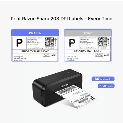 Prafia Pro USB Label Printer